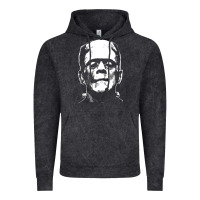 Vintage Black frankenstein Vintage Hoodie - DesigneFamous