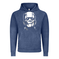 Vintage Denim frankenstein Vintage Hoodie - DesigneFamous