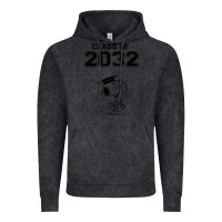 Vintage Black funny graduation class of 2032 Vintage Hoodie - DesigneFamous