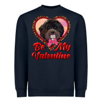 Navy be my valentine Heavyweight Sweatshirt - RanaPortraitStore