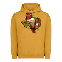 Pigment Peanut Butter christmas texas highland cow Urban Hoodie - Jasminsmagicworld