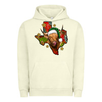 Pigment Pistachio christmas texas highland cow Urban Hoodie - Jasminsmagicworld