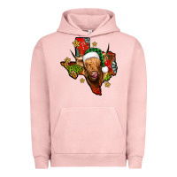 Pigment Salmon christmas texas highland cow Urban Hoodie - Jasminsmagicworld