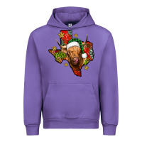 Tulip christmas texas highland cow Urban Hoodie - Jasminsmagicworld