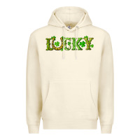 Sandshell st. patrick's day lucky with clovers and horseshoe Premium Hoodie - RanaPortraitStore
