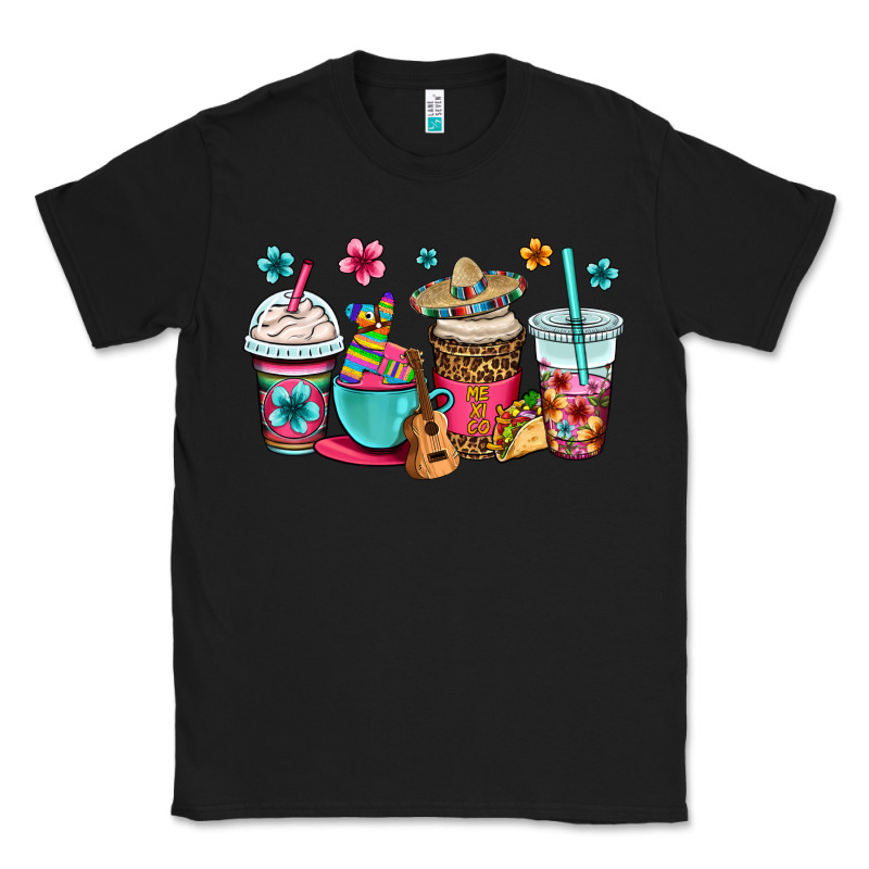 Mexico Fiesta Coffee Cups Classic Tee by OliviaCreatesArt | Teevron