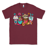 Burgundy mexico fiesta coffee cups Classic Tee - OliviaCreatesArt