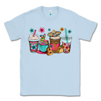 Dusty Blue mexico fiesta coffee cups Classic Tee - OliviaCreatesArt
