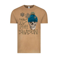 Vintage Camel skull tis the season winter Vintage Tee - FaDigitalArtStudio