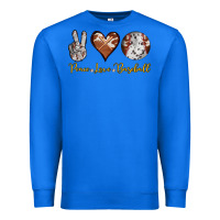 True Royal peace love baseball Premium Sweatshirt - RanaPortraitStore