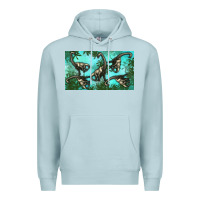 Blue Mist brachiosaurus  sippy cup Premium Hoodie - Artiststas