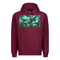 Burgundy brachiosaurus  sippy cup Premium Hoodie - Artiststas