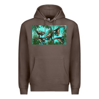 Coffee brachiosaurus  sippy cup Premium Hoodie - Artiststas