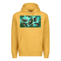 Mustard brachiosaurus  sippy cup Premium Hoodie - Artiststas