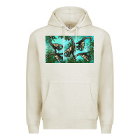 Oatmeal Heather brachiosaurus  sippy cup Premium Hoodie - Artiststas