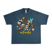 Midnight Navy Holy Spirit Activate Urban Heavy Tee - FaDigitalArtStudio