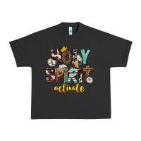 Pigment Black Holy Spirit Activate Urban Heavy Tee - FaDigitalArtStudio