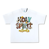 White Holy Spirit Activate Urban Heavy Tee - FaDigitalArtStudio
