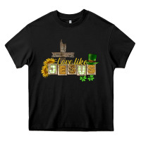 Black Love like Jesus St. Patrick's Heavy Core Tee - CowGirlArtShop