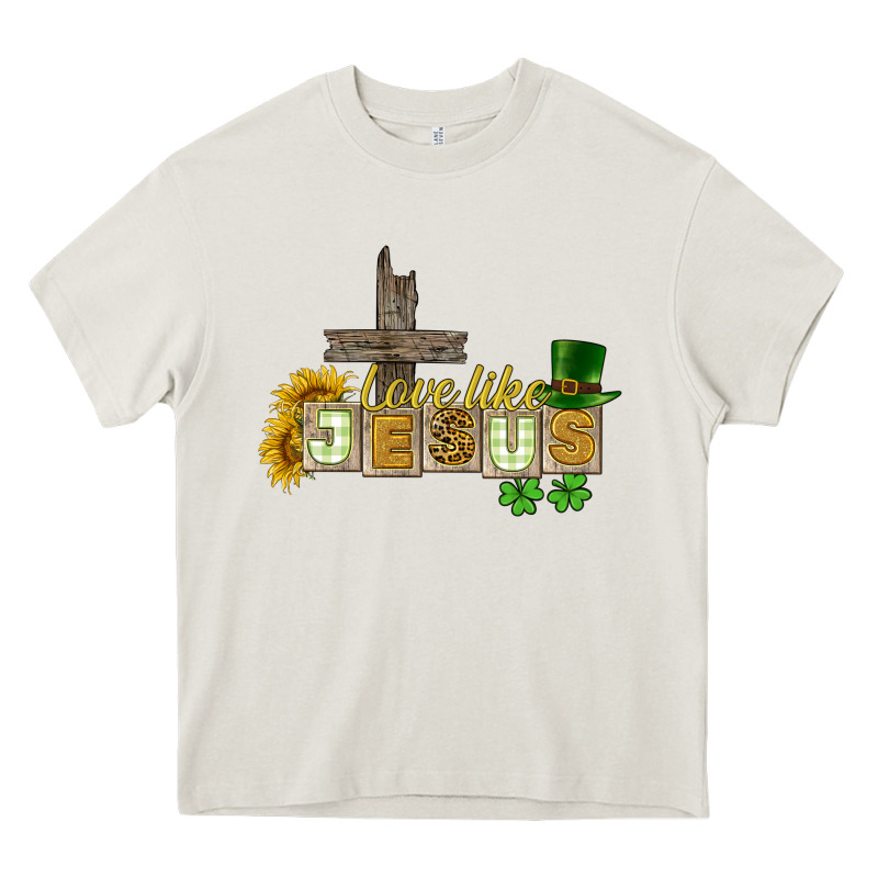 Love Like Jesus St. Patrick's Heavy Core Tee by CowGirlArtShop | Teevron