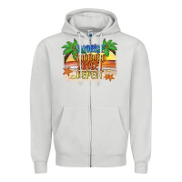 Dove Grey sunrise sunburn sunset repeat2 Zipper Hoodie - JahusDesignShop