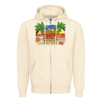 Sandshell sunrise sunburn sunset repeat2 Zipper Hoodie - JahusDesignShop