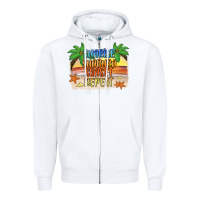 White sunrise sunburn sunset repeat2 Zipper Hoodie - JahusDesignShop