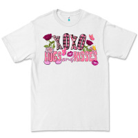 White Xoxo hugs and kisses Valentine's Day Premium Tee - FaDigitalArtStudio