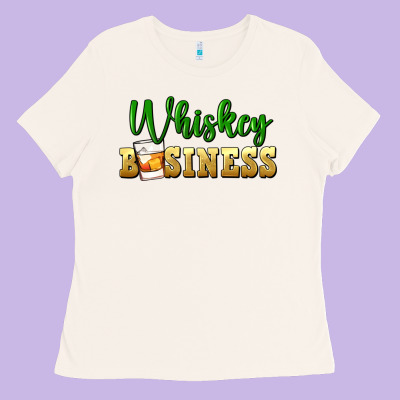Whiskey Business Ladies Tee Designed By Fadigitalartstudio