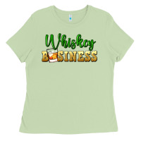 Matcha whiskey business Ladies Tee - FaDigitalArtStudio