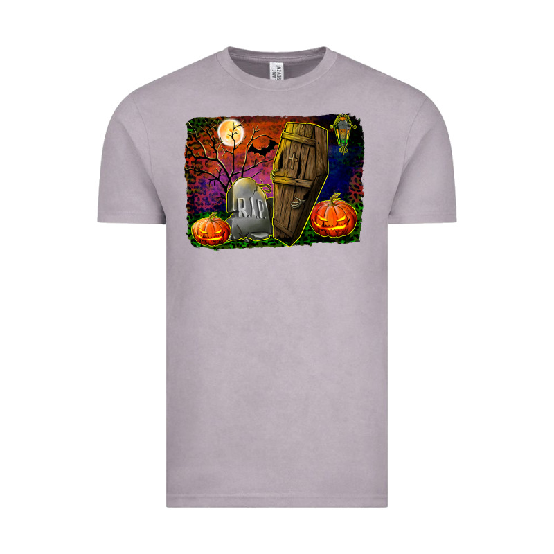 Headstone And Coffin Background Vintage Tee by BundleAndBundleShop | Teevron