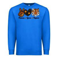 True Royal peace love tigers Premium Sweatshirt - RanaPortraitStore