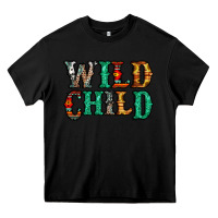 Black western wild child Heavy Core Tee - Jasminsmagicworld