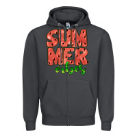 Smoke summer vibes Zipper Hoodie - JahusDesignShop