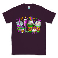 Plum mardi gras gnomes coffee cups Classic Tee - OliviaCreatesArt