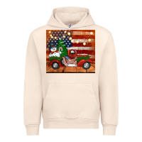 Sandshell christmas truck with american flag Urban Hoodie - Jasminsmagicworld
