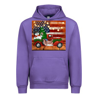 Tulip christmas truck with american flag Urban Hoodie - Jasminsmagicworld