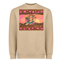 Mushroom cupid valentine's day Heavyweight Sweatshirt - RanaPortraitStore