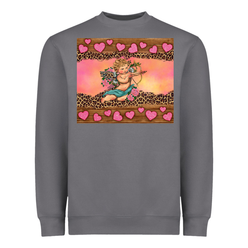 Cupid Valentine's Day Heavyweight Sweatshirt by RanaPortraitStore | Teevron