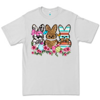 Dove Grey Western Easter peeps Premium Tee - OliviaCreatesArt