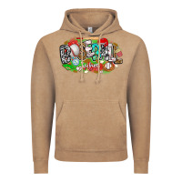 Vintage Coffee baseball vibes Vintage Hoodie - CowhideDigitalArt