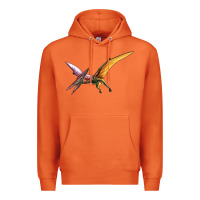Carrot dinosaur pterodactyl Premium Hoodie - Artiststas