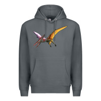 Rock dinosaur pterodactyl Premium Hoodie - Artiststas