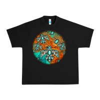 Black western pattern circle Urban Heavy Tee - Jasminsmagicworld