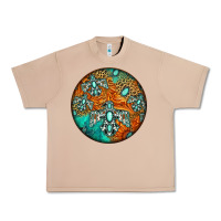 Burro western pattern circle Urban Heavy Tee - Jasminsmagicworld