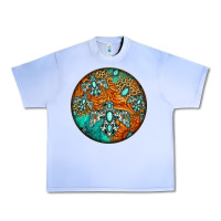Grape Ice western pattern circle Urban Heavy Tee - Jasminsmagicworld