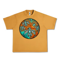 Peanut Butter western pattern circle Urban Heavy Tee - Jasminsmagicworld