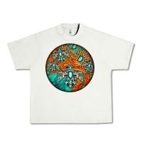 Pistachio western pattern circle Urban Heavy Tee - Jasminsmagicworld