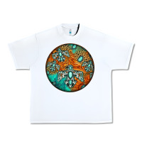 White western pattern circle Urban Heavy Tee - Jasminsmagicworld