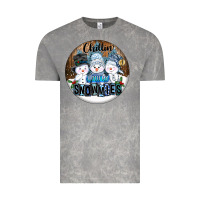 Cloud Rock Chillin With My Snowmies Vintage Tee - FaDigitalArtStudio
